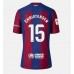 Billige Barcelona Andreas Christensen #15 Hjemmebane Fodboldtrøjer Dame 2023-24 Kortærmet